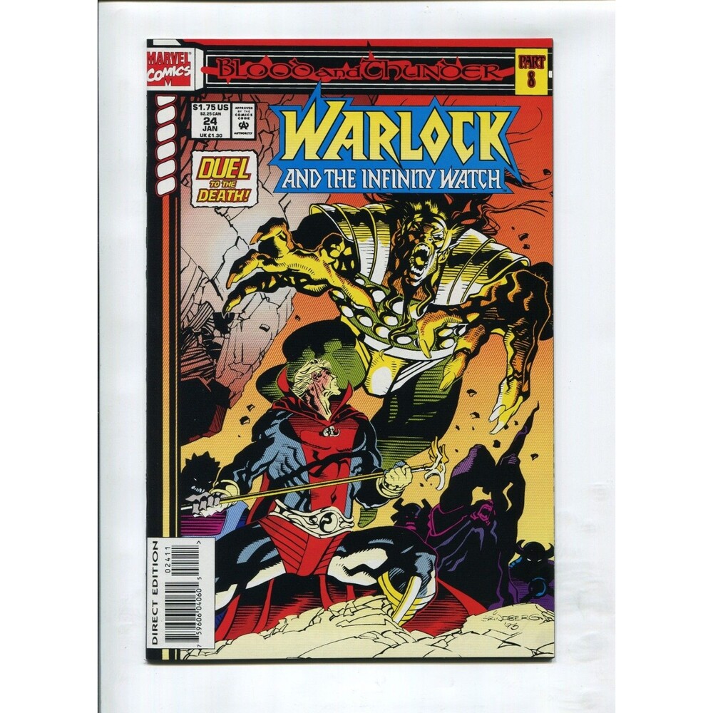Warlock and the Infinity Watch #24 Comic Book Marvel Comics 1994